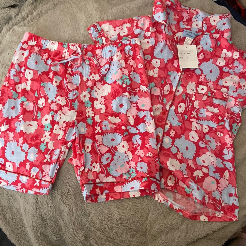 Pink Summer Pajamas